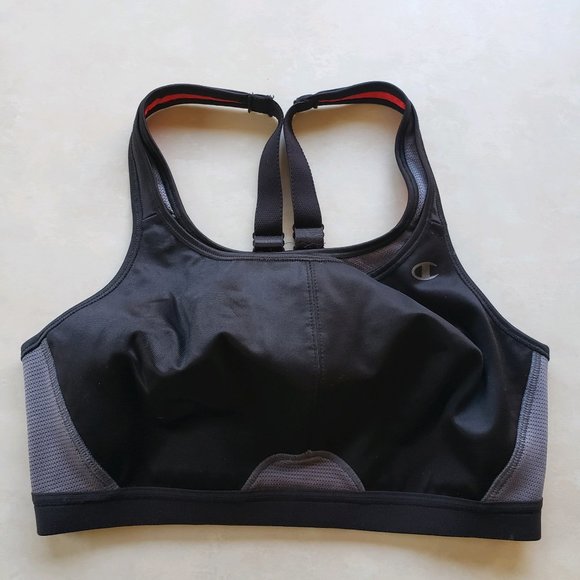 Champion Other - Champion | Black Gray Max Support Sport Bra 36D